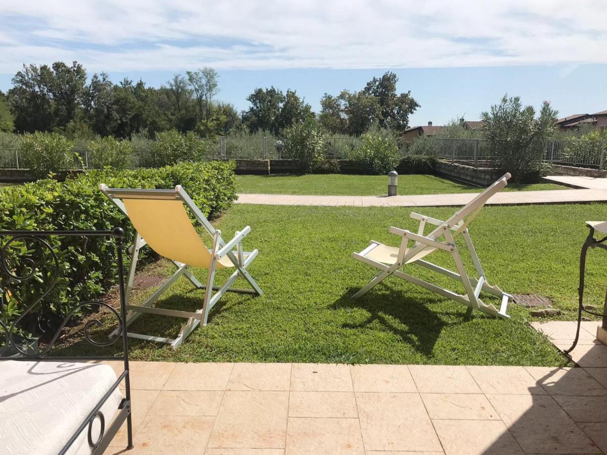 Luxury Apartments - Le Fate - Residence With Pool Manerba del Garda Bagian luar foto